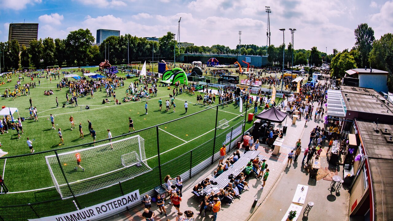 Thé official introduction week of the Erasmus University Rotterdam